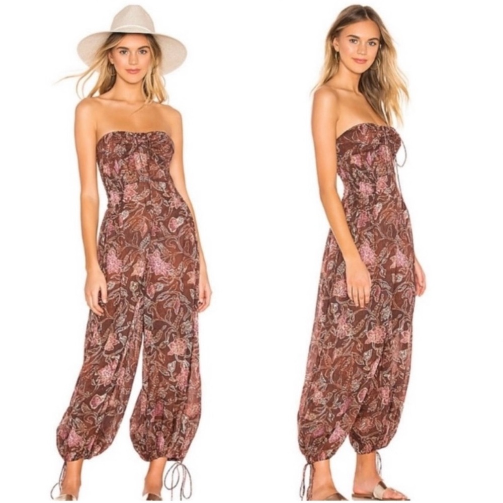 Free People Iris Halter Jumpsuit, Size S